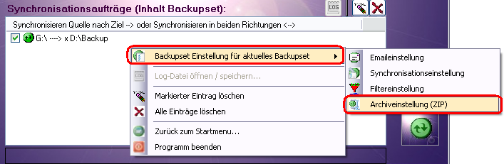 Archivierung